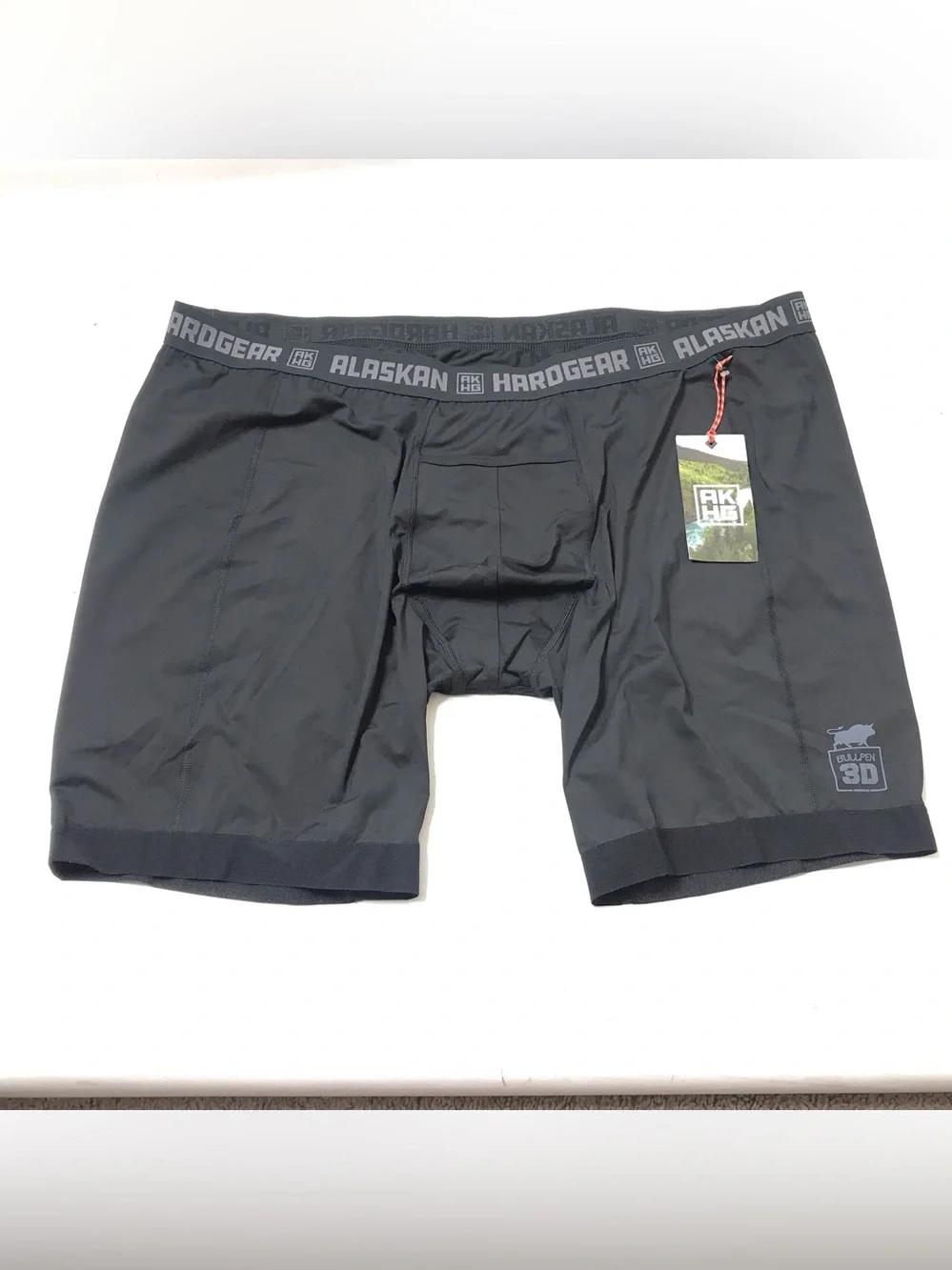 Alaskan Hardwear Duluth Trading Men's Underwear Boxer Brief Size 4XL Black Sport